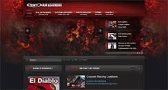 Desktop Screenshot of njkleathers.com